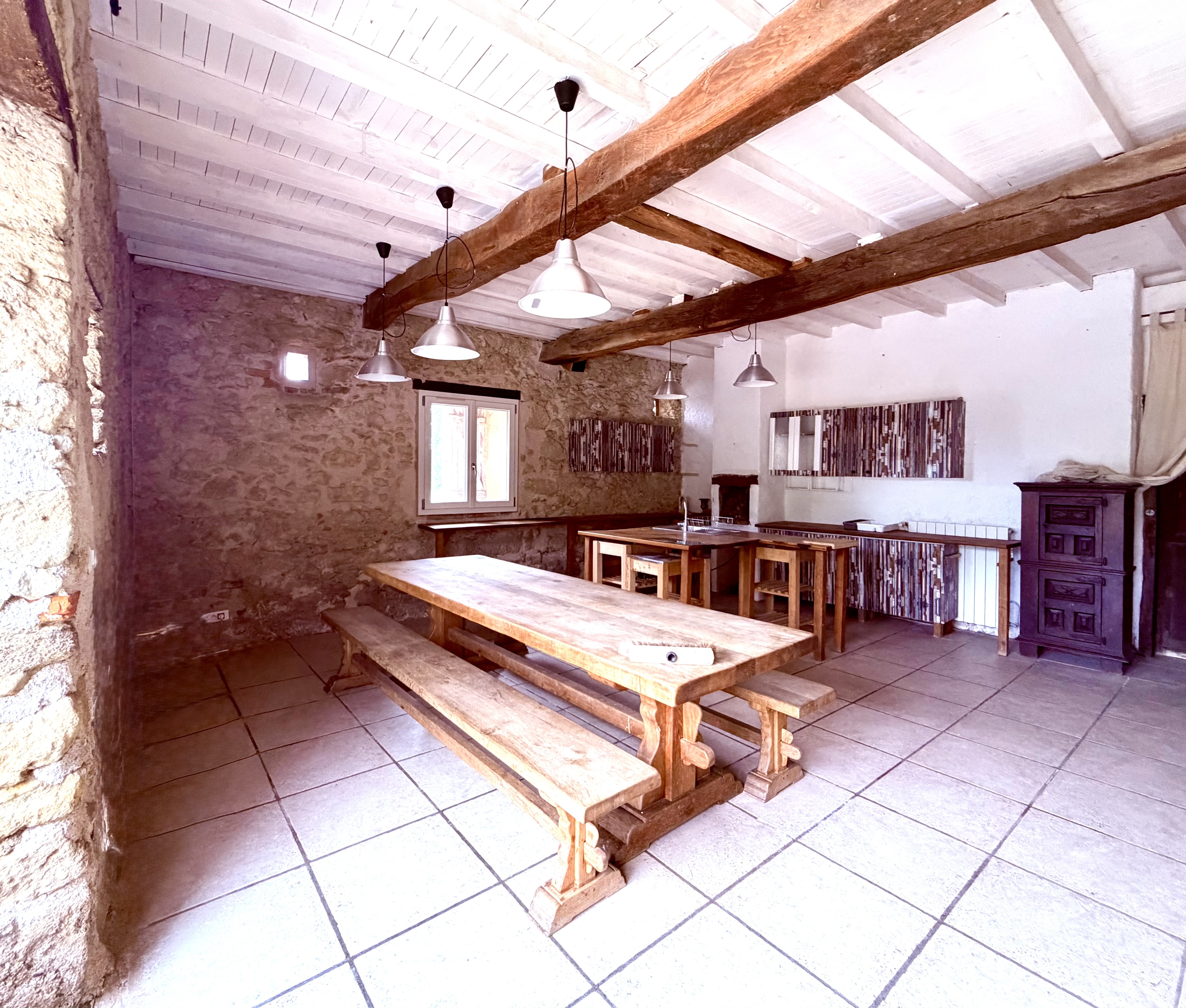 "Meadow Vista" For Sale Between Toulouse &amp; Tarbes, near the charming town of Boulogne sur Gesse, authentic u-shaped farmhouse dating back to the 1700s, recently renovated with care. Unique!... &pound; 590,000