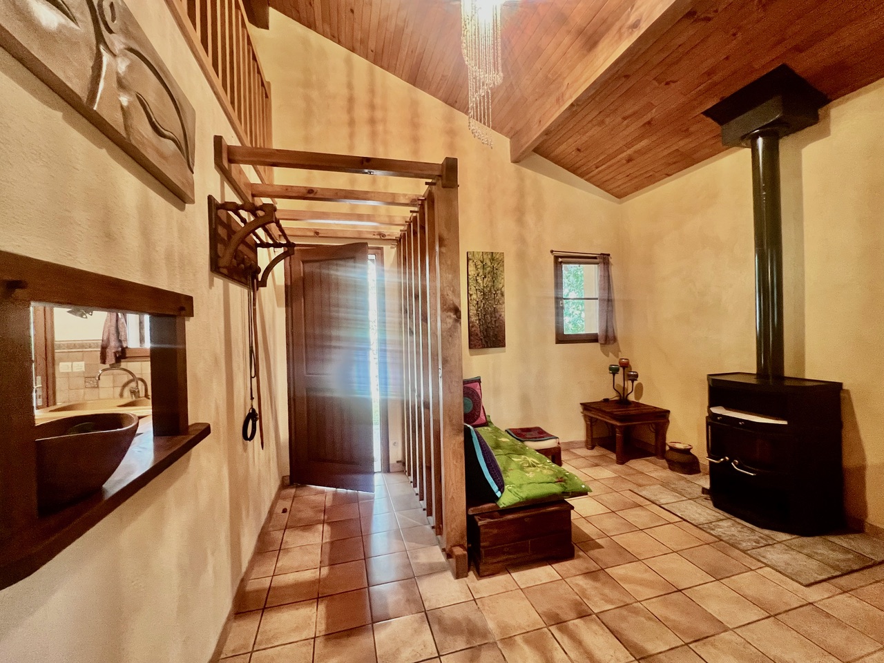 "Rancho Solano Golf Beach House" A Vendre Mandat Exclusif Golf de Pinsolle / Soustons Plage, 10km Hossegor, villa 3 ch. &amp; mezzanine / 2 bains sur 1500 m2 de terrain piscinable avec acc&egrave;s direct au fairway, et plage &agrave; pied par le golf ; grand calme, opportunit&eacute; rare!... 850.000&euro;